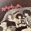 Super Rare Vintage 70s Early 80s NEw YORK Dolls T-shirt, , Johnny Thunders, David Johansen Size M Made In Usa 50/50