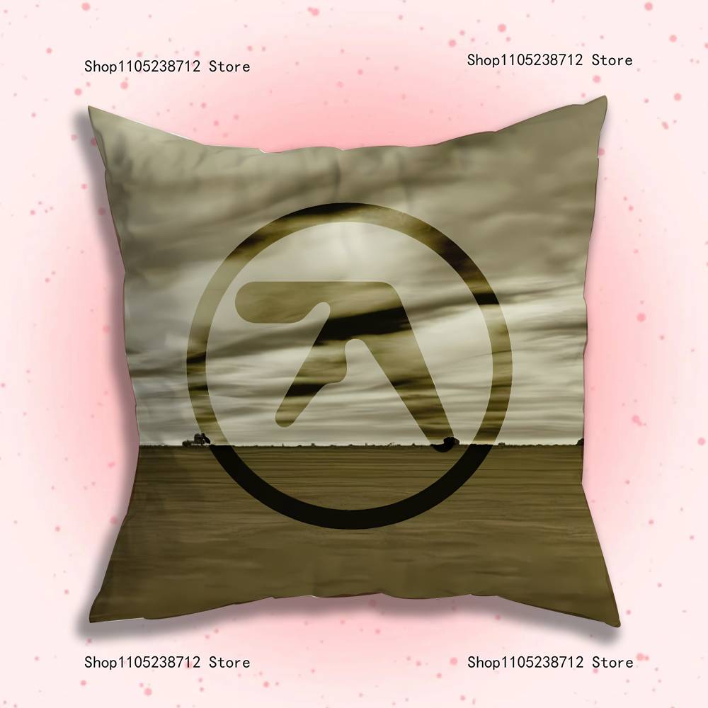 DJ A-Aphex T-Twin Kissenbezüge Cartoon Sofa Dekoratives Zuhause Beidseitig bedruckt Kurzer Plüsch Niedlicher Kissenbezug
