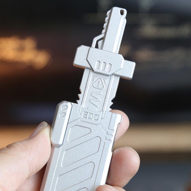 Lie Kong Sword Fidget Slider ADHD Metal EDC Fidget Toys Office Desk Toys Anxiety Stress Relief Toys Adults Gifts