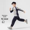 Moonkids Jungen Langarm Schnelltrocknendes Sportset