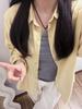 Women's Solid Color Cotton Shirt - Spring/Autumn Korean Style, Casual Loose Fit, Versatile Long Sleeve Jacket Top