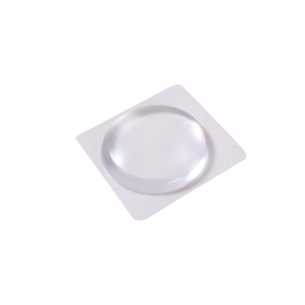 Home Office Transparent Silicone Wall Protector Living Room Self-adhesive Soft Door Handle Bumper Doorstop Nonslip Round