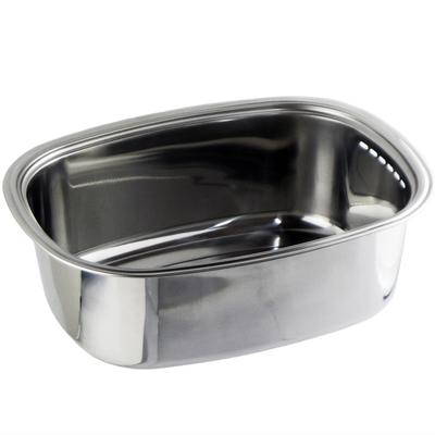 Nagao Tsubame Sanjo Oval X for Stainless Made In Japan Washtub, Shape, 37.5 28.6 Cm, Kitchen, Steel,