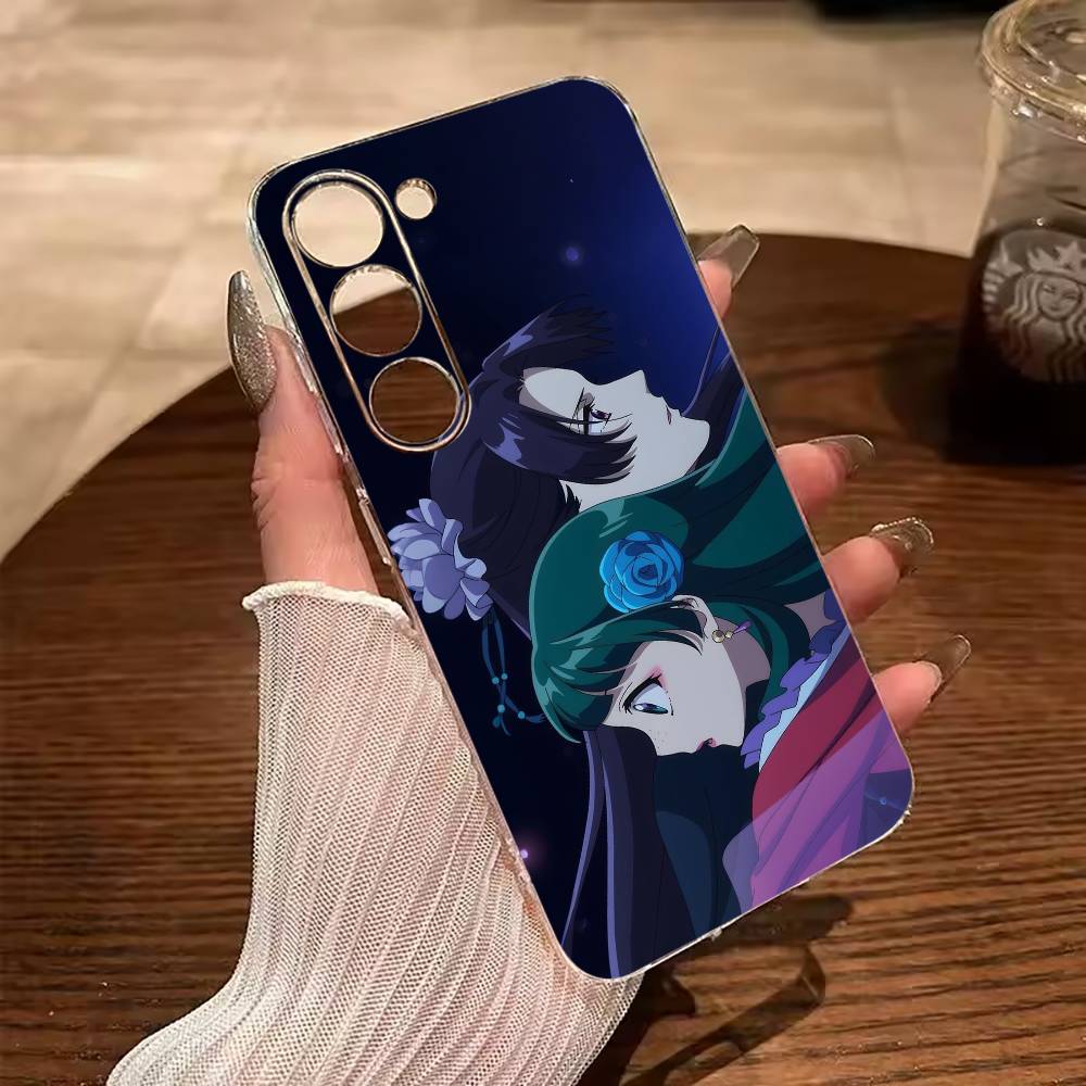 The Apothecary Diaries-Maomao-Jinshi Clear Soft Silicone Phone Case for Samsung Galaxy A71, A70, A52, A51, A40, A30