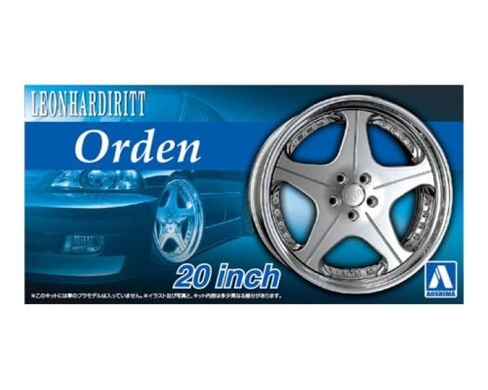 Aoshima Bunka Kyozai The Tuned Parts Series Leonhardt Alden Plastikmodell (AOSHIMA) 1/24 20-Zoll