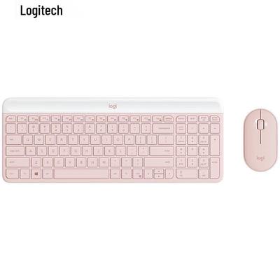 Logitech Combo de Teclado y Ratón Inalámbricos Slim MK470