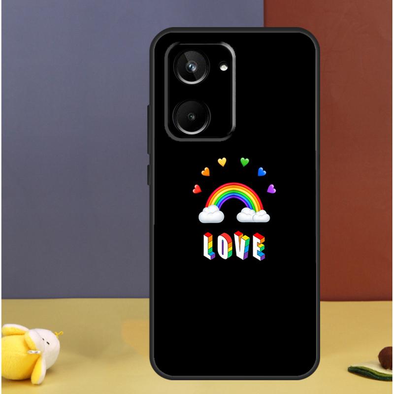 Heart Rainbow Gay Pride LGBT For Realme C71 C75 C55 C53 C67 C61 C33 C63 C51 C65 15 GT7 Pro 10 11 12 13 14 Pro Plus Case