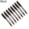 8Pcs/Set 8colors Erasable Pen Multicolor Ballpoint Pen 0.5mm for Office School Supplies Stationery
