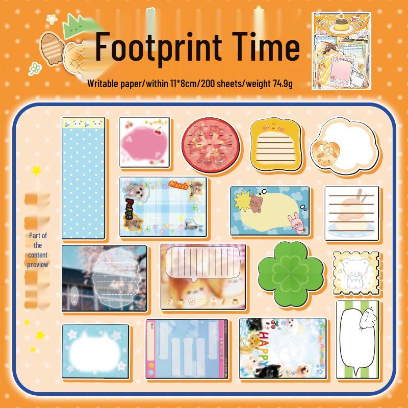 Набор винтажных журналов Yu Xian Mood Graffiti - 200 листов для DIY-проектов