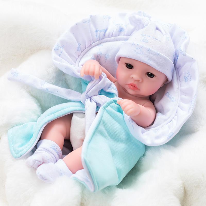 

30 см Модная кукла Реборн с аксессуарами для переодевания 30cm