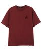 Ujeu Teddy Bear Oversized Short-Sleeve T-Shirt (Ds009) Wine