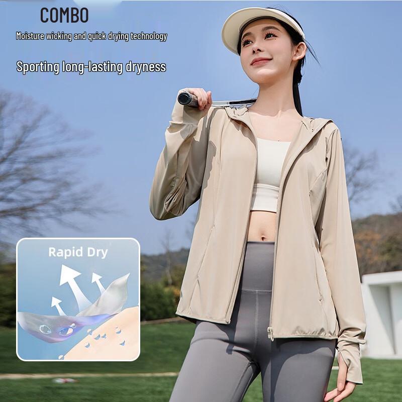 Combo Women's Summer Ice Silk UPF50+ Sun Protection Jacket