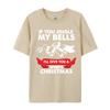 If You Jingle My Bells Funny Adult XMas TShirts Tops Shirts 2024 New Leisure 100 Cotton Fabric Crewneck Boy Tshirts