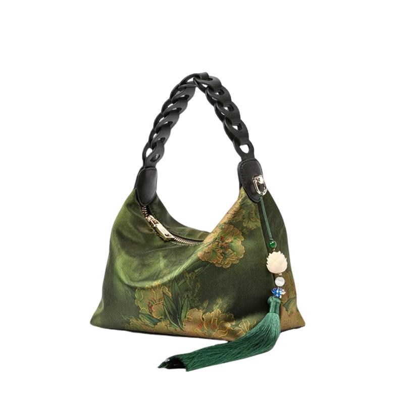 PmSix New Chinese Style Silk Handbag