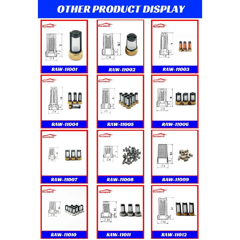 100 PCS Size 7*2*6 mm High Quality Fuel Injector Micro Filter For Megane