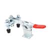 Horizontal Clamp Dual Head Quick Release Iron 500lb Holding Capacity Toggle Clamp