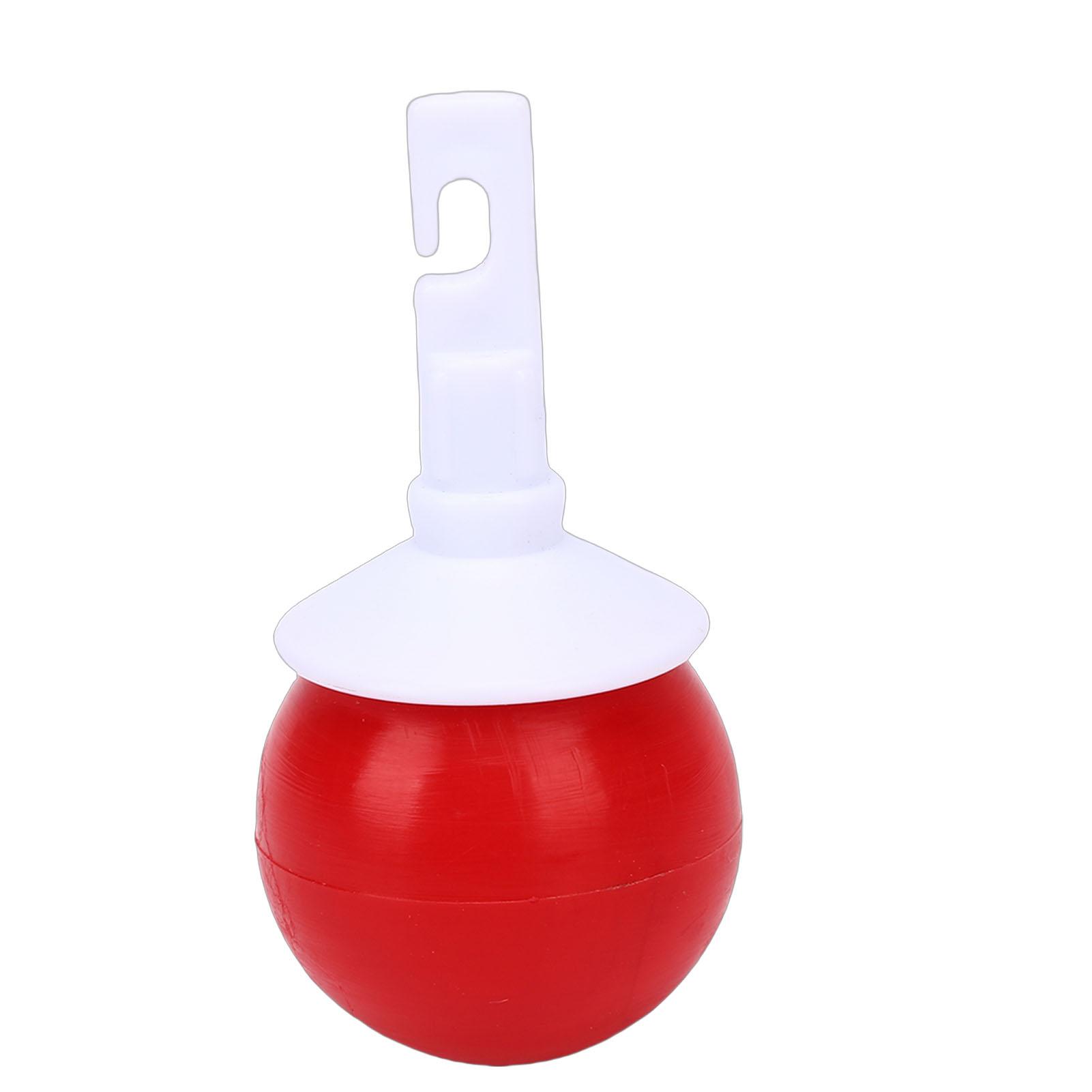 Rolling Hook Cane Tip Red Rolling Blind Walking Stick Replacement with ive Cover Red