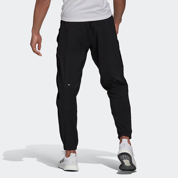 Adidas Fast Snap Performance Running Pants Men Bottoms Black GT9750