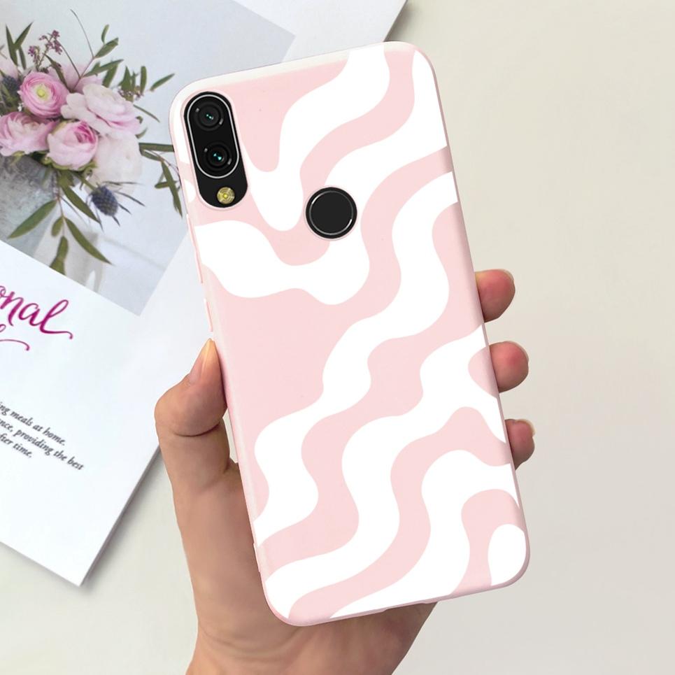For Xiaomi Redmi Note 7 Case Note7 Pro Luxury Flower Marle Funda Soft Silicone Phone Cases For Redmi Note7 Redmi 7 Back Cover