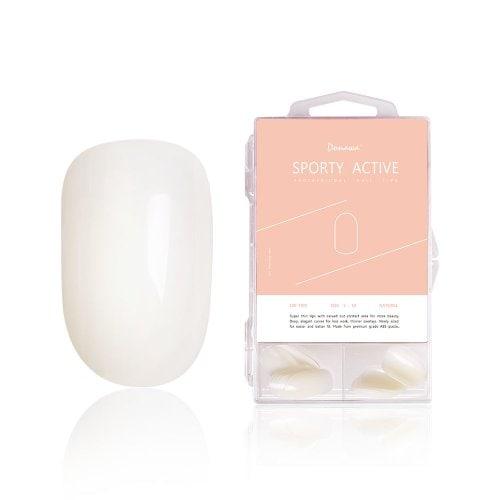 

Donna and Nail Tip Artificial Nail Sporty Active Natural 100nail CW01-100N-N