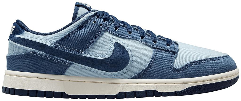 Кроссовки Nike Dunk Low Retro SE светло-голубой/синий/бледная слоновая кость/полуночный флот