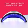 36W UV Led Lamp for Nails Manicure LCD Screen Lamp Curing All Gel Polish Smart Sensor 12 LED Beads