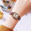 UTHAI CQ363 Retro Women Watch with High-end Temperamentwaterproof Strapquartz Watchsimple Clock Giftwatches for Woman