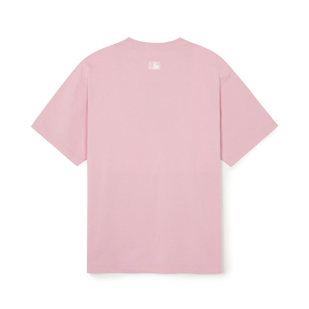 New MLB Los Angeles Dodgers T Shirts Unisex Pink 3ATSN0343-07PKM