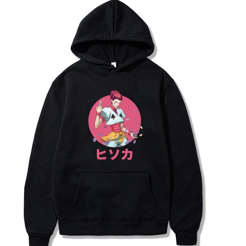 Japanese Animation HUNTER Men's Hoodie Autumn Sweatshirt Men Womnen Fashion Design Pullover Men's Fleece Hoodies