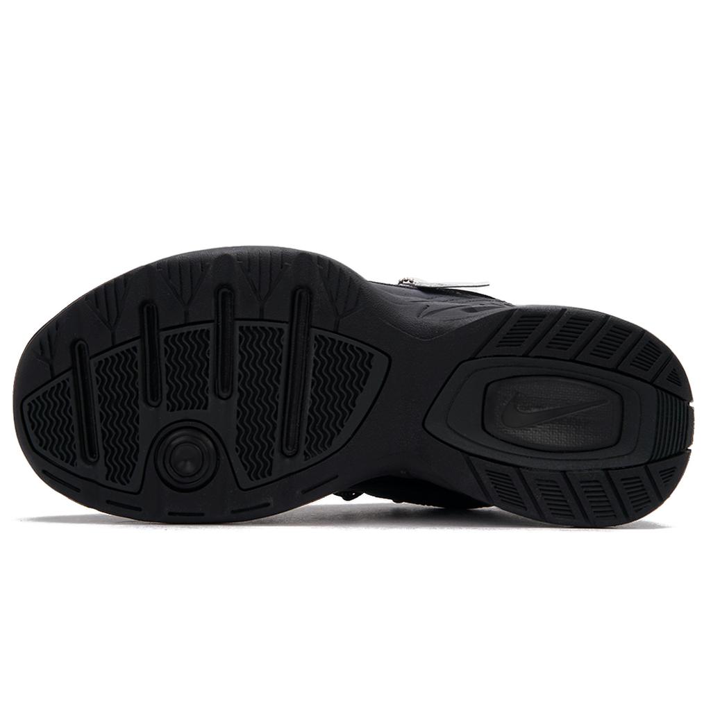 Nike Air Monarch 4 Low Top Chunky Sneakers Unisex Black 415445-001(Team1621-1.1)