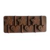 Cake Baking Molds High Temperature Resistant DIY Cookie Mold Christmas Shaped Silicone Chocolate Mold