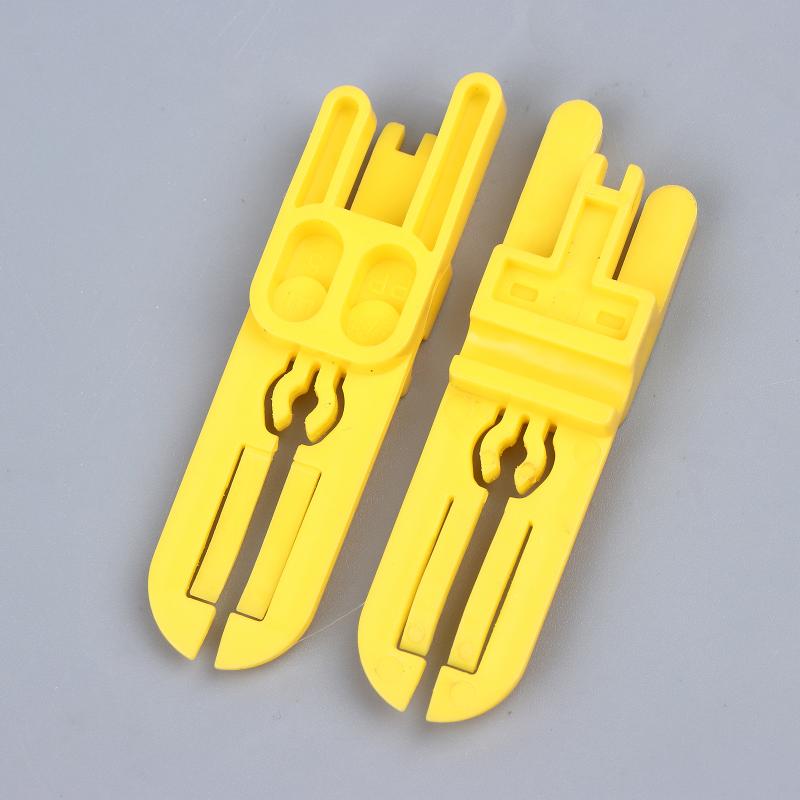 Plastic Anti-Pinch Protection Plate For Brake Calipers - 4-Position Design For Hydraulic Brake Lower Pistons