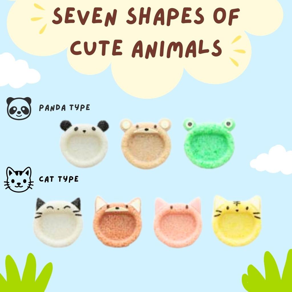 Ernest Deco Curry Animal Curry Decoration A Brand Favored by Major Restaurants (Rice Mold) (My Form, Aaah, Nom) - A-76924