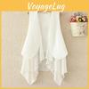 Gilet Blanc Femme Noir Mousseline Fin Été Mode Mince Sans Manches Gilet Extérieur Tout Assorti Hauts Cardigan Anti-Soleil