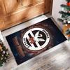 Swansea City FC Printed Crystal Velvet Rug Non‑Slip Crystal Velvet Carpet For Sofa Bedroom Indoor Home Decoration