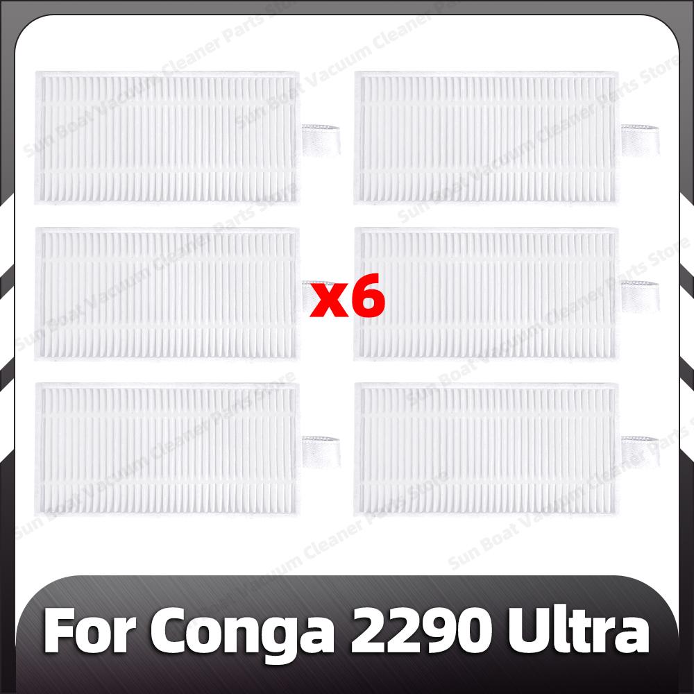 Kompatibel für Conga 2290 Ultra Ersatz Wichtigsten Seite Pinsel HEPA-Filter Mopp Pads Staub Taschen Ersatzteile Zubehör