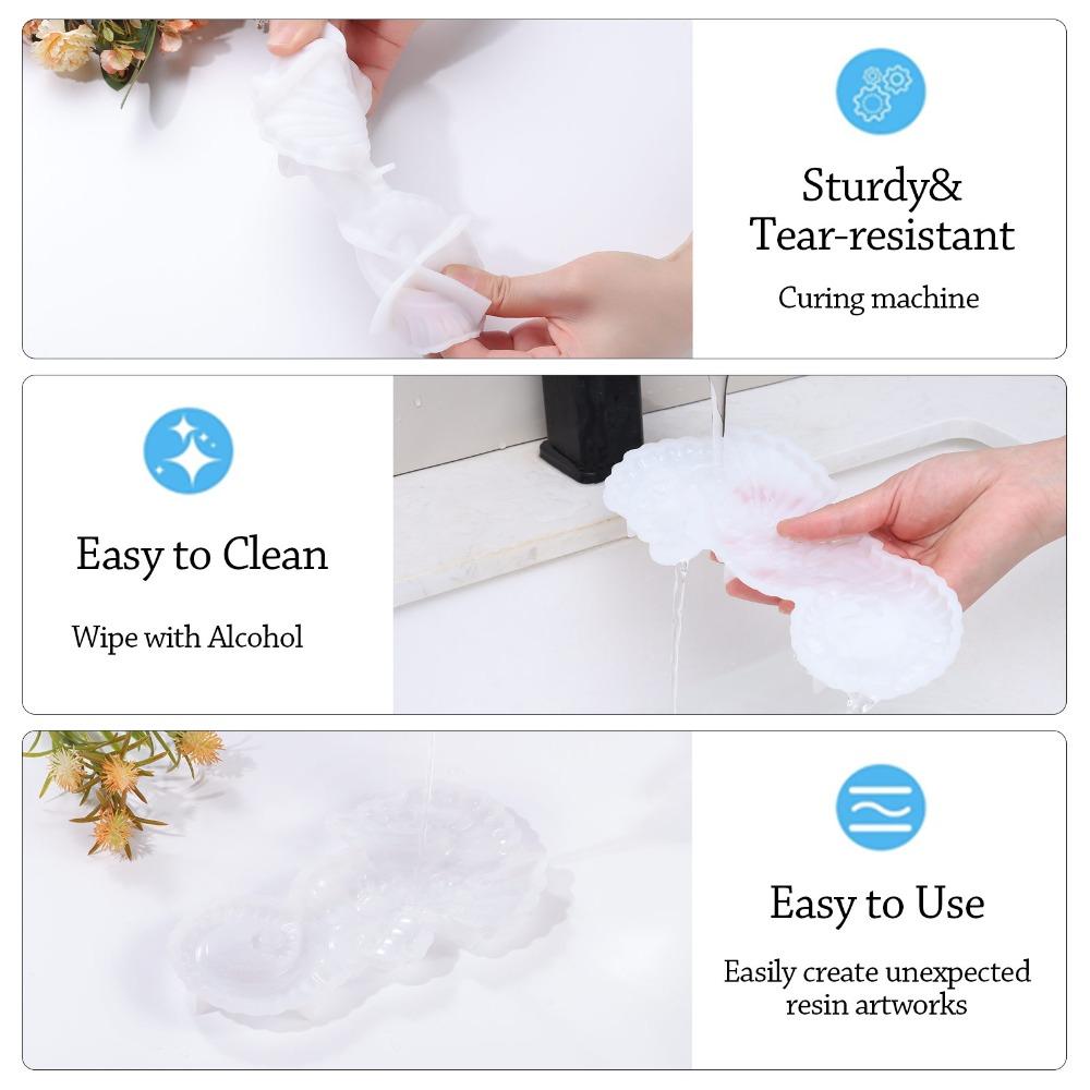 Crabs 3D Resin Crafts Silicone Mold Fish Gypsum Mold New Silicone Molds  Home Decoration