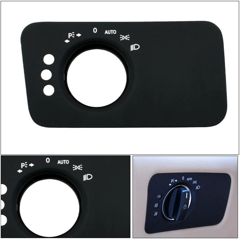 Front Headlight Control Switch Button Cover For Mercedes CLS W219 2007-2009 Headlight Switch Button Panel Cover Trim Replace