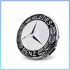 4 Stück 75MM Auto-Emblem Radnabenkappe Abdeckungen Auto-Felgenabdeckung für Mercedes benz AMG W204 W203 W212 W211 W124 W210 GLC GLE E CLA GLA W205