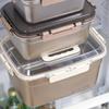 Fresh-keeping Lunch Box with Handle Stainless Steel Leak-proof Bento Bowl Kitchen Dining Storage Containers Camping Food Boxes