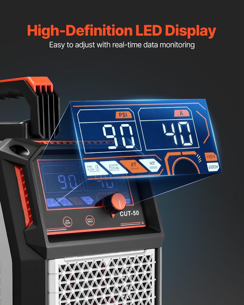 VEVOR Plasma Cutter, 50A Plasma Cutting Machine