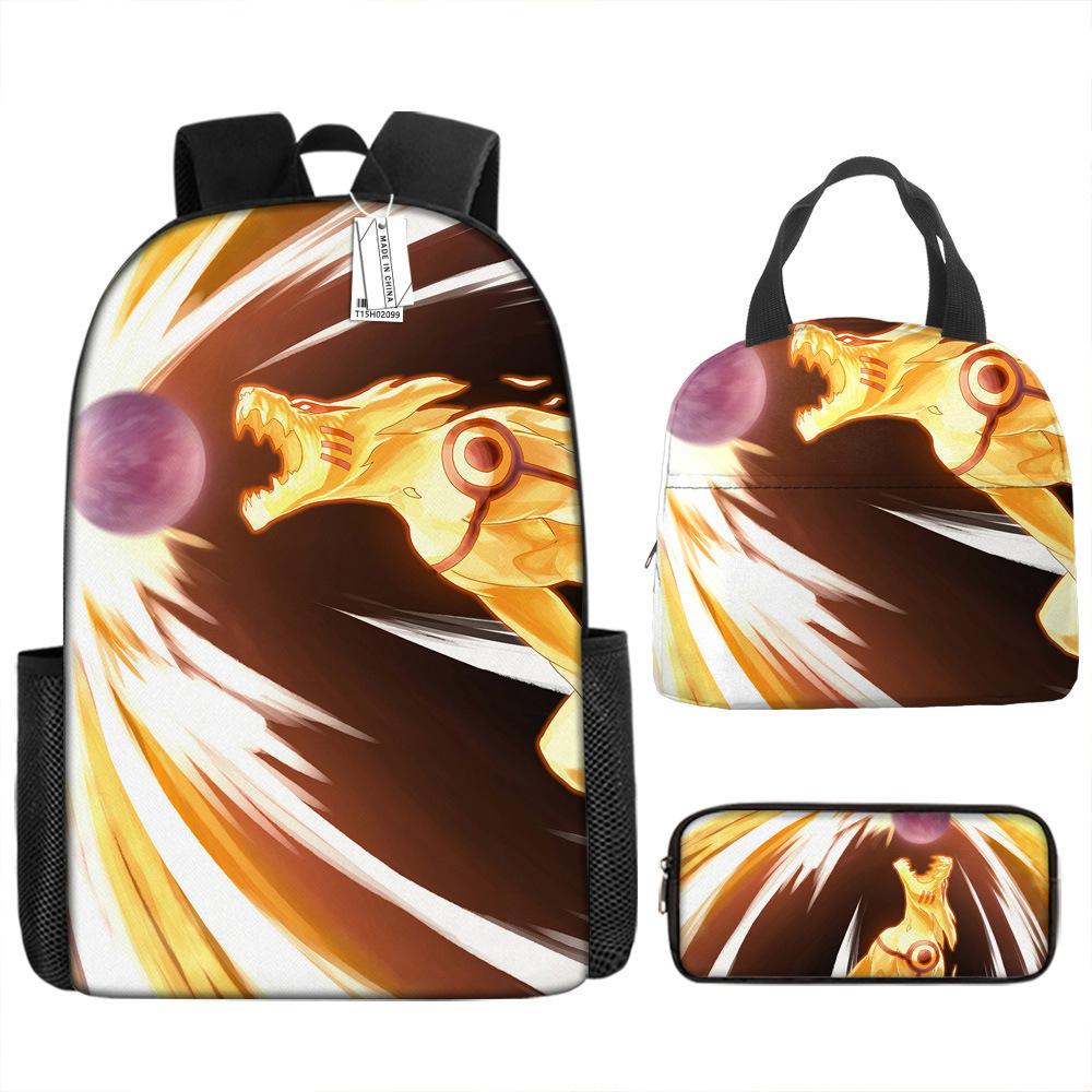 Elementary school students Naruto backpack 34th 5th 6th grade children's large-capacity backpack anti-splashing water