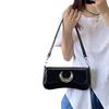 Nische Neue One-Shoulder-Damentasche High-End Moon Lock Unterarmtasche Mode Trendy Crossbody Bag Damen