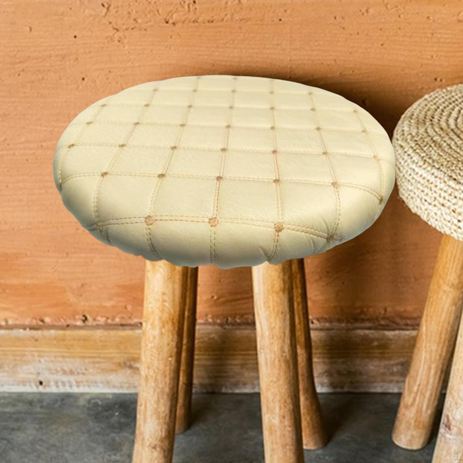 

Чехол на круглый барный стул, защитный чехол для стула, моющийся, нескользящий, чехол на сиденье, подушка для офиса