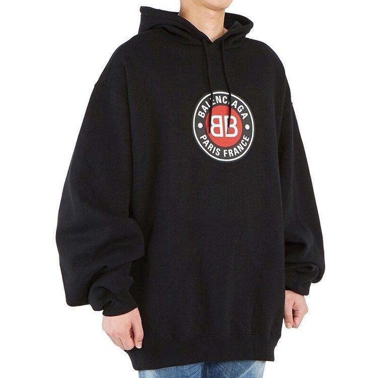 Balenciaga Paris France Print Hoodie 641679TJV771000