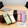 Stylish 316 Stainless Steel Insulated Tea Cup with Handle and Lid - Portable Outdoor Design