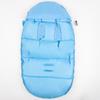 Sleeping bag for stroller gondoli seat for sled winter autumn warm soft blue