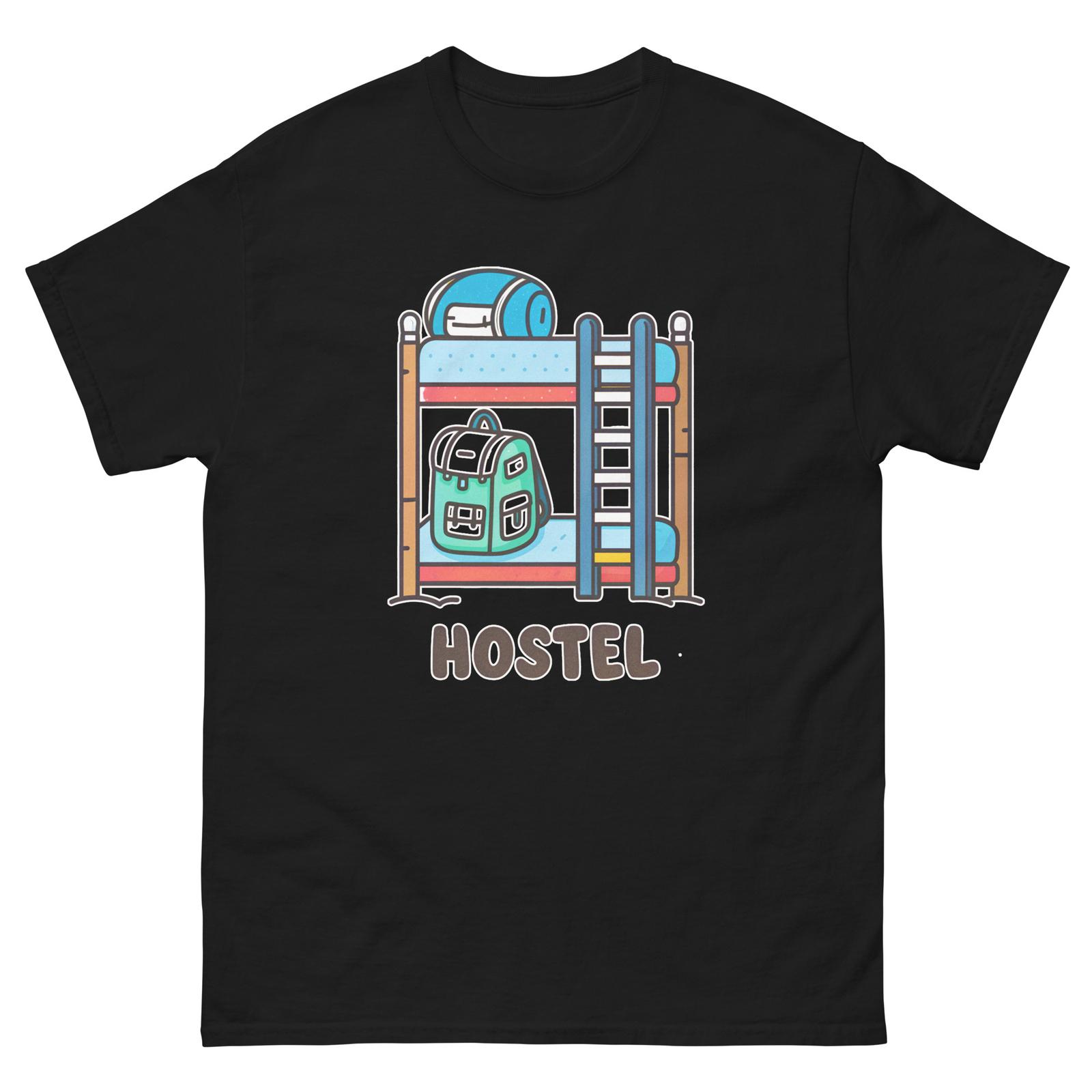 Hostel Everyday Location Building Place T-Shirt L