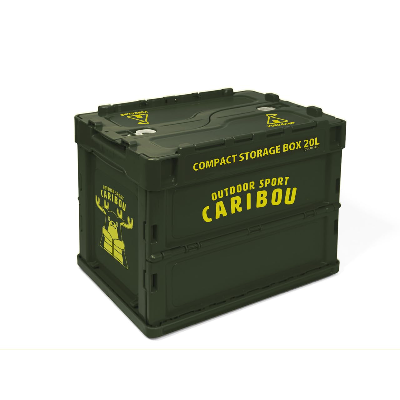 

Caribou Folding Container S YurucampSEASON2 (OD) оливковое drab
