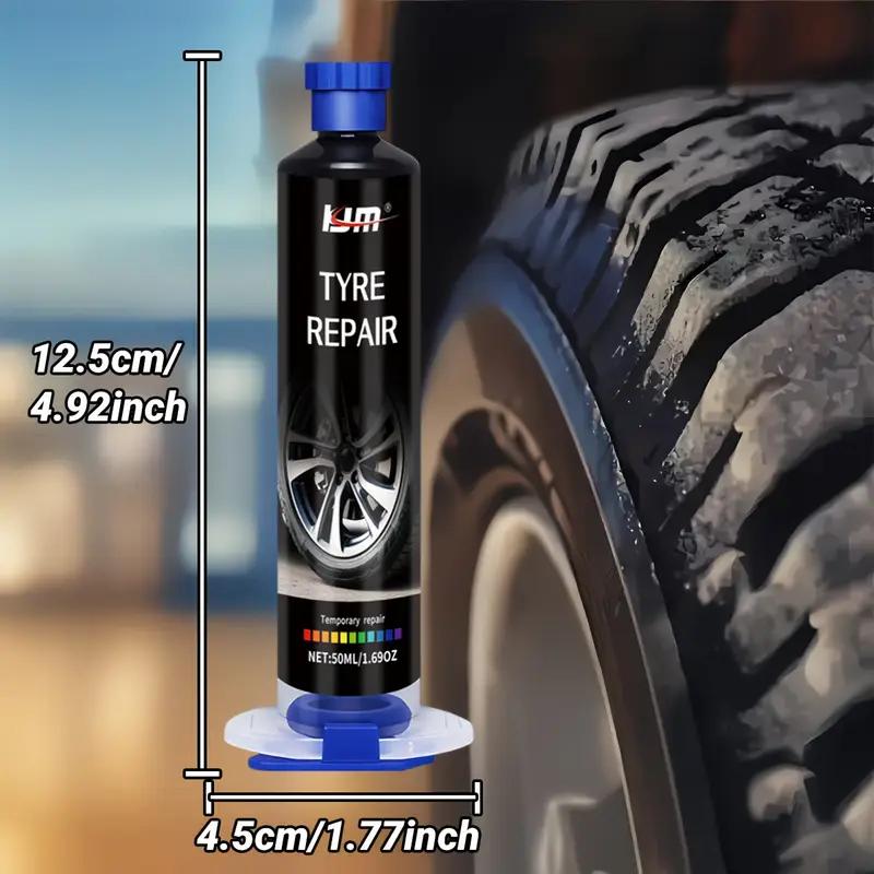 

Набор для ремонта шин-Прочный заполнитель царапин и трещин, Универсальный клей для автомобильных дисков/уплотнителей/подошвы, Сильное сцепление, Водонепроницаемый и устойчивый